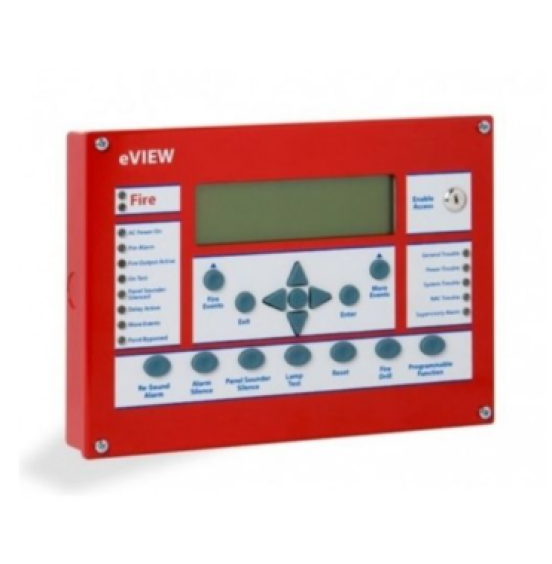 eView Analogue Addressable Repeater Panel - Red