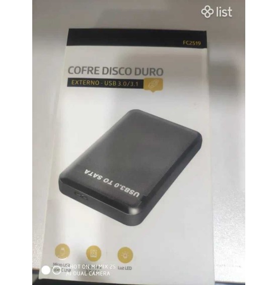 USB 3.0 HDD ENCLOUSURE COFRE FC2519