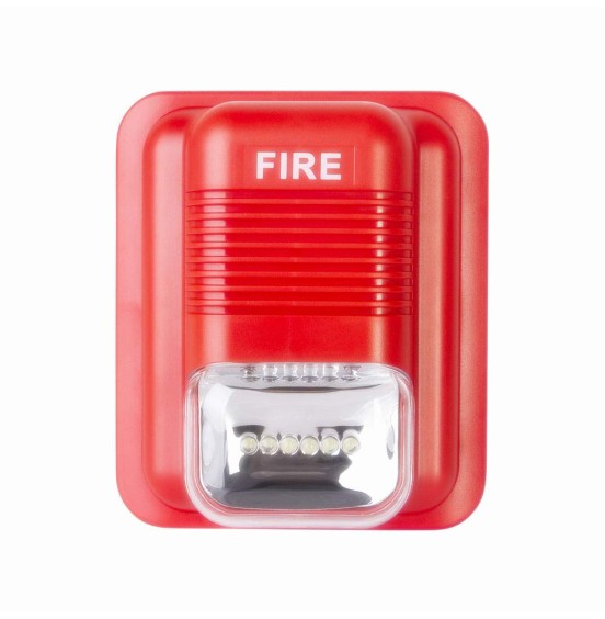 FireSafe Indoor Siren Red 3 TONE, DC24V 