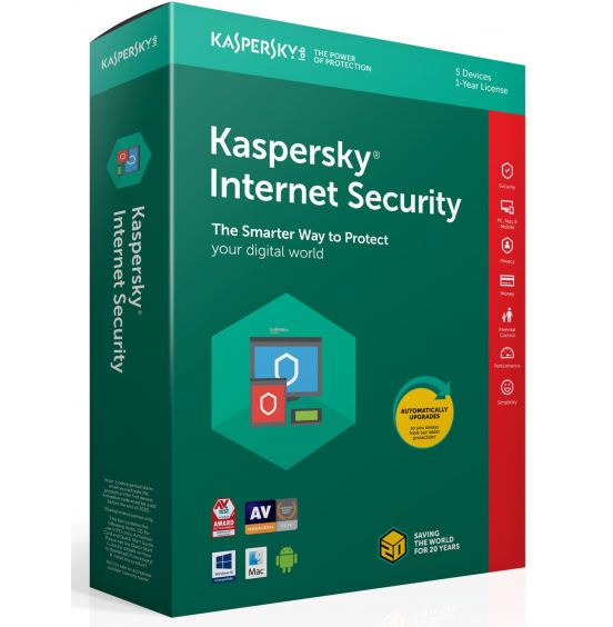KASPERSKY INTERNET SECURITY  (3USERS)