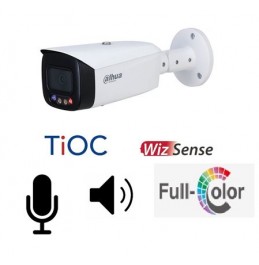 DAHUA 5MP IP Camera Full-color Bullet with mic and sound "DH-IPC-HFW3549T1P-AS-PV"