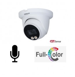 DAHUA IP Camera 5MP Full-color  Doom with mic "DH-IPC-HDW3549TMP-AS-LED"