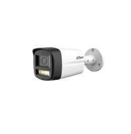 5MP Smart Dual Light HDCVI Two-way Talk Fixed-focal Bullet Camera