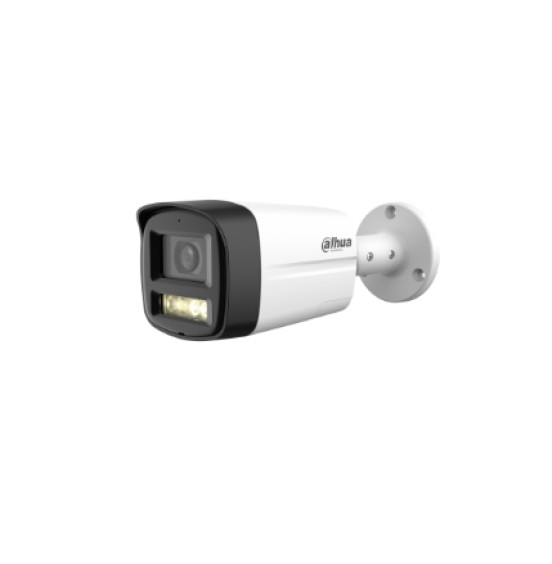 5MP Smart Dual Light HDCVI Two-way Talk Fixed-focal Bullet Camera