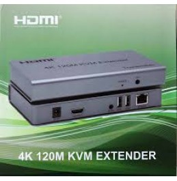 HDMI Extender KVM120m 4K with USB