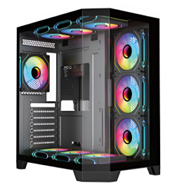 GAMING CASE I902 WITH 4 RGB FANS