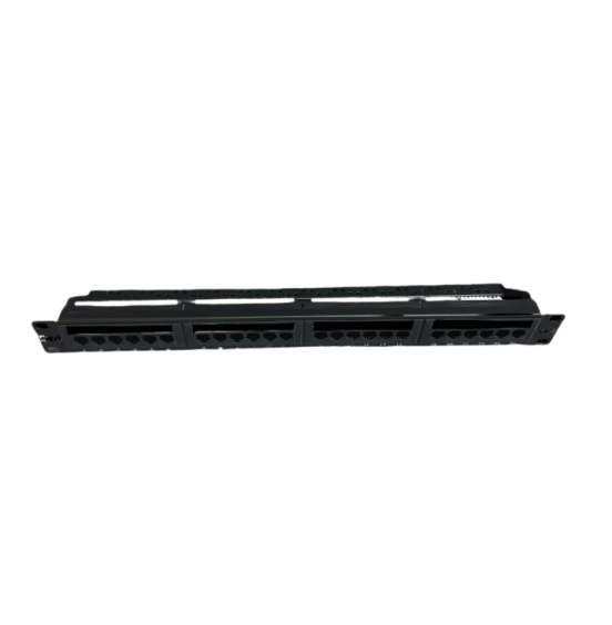 Loaded patch panel cat 6A