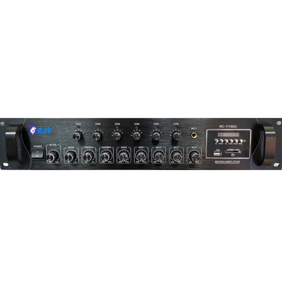 Mixing amplifier BC -1115 DU150w with USB &Bluetooth 6zone