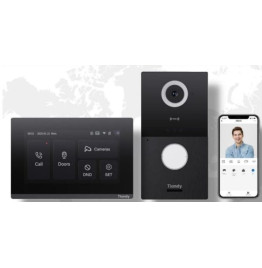 TC-P3601 7/I/O IP Video Intercom Kit with 7 Inch Indoor Monitor