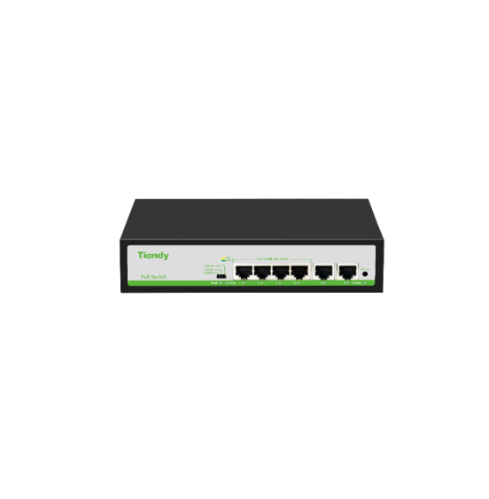 TIANDY  Switch 4+2 10/100