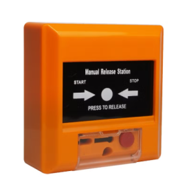 Manual release station Yellow