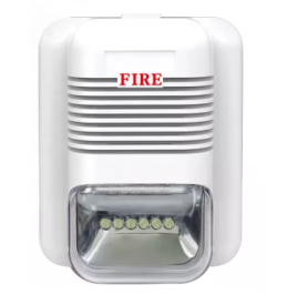 FireSafe Indoor Siren White 3 TONE, DC24V WHITE